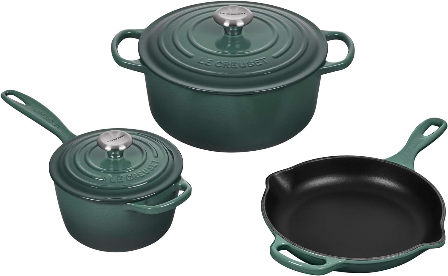 Le Creuset Signature Enameled Cast Iron Set