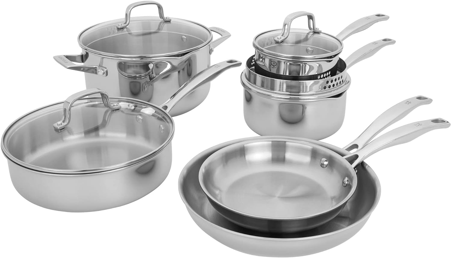 Zwilling J.A. Henckels VistaClad Stainless Steel Cookware Set